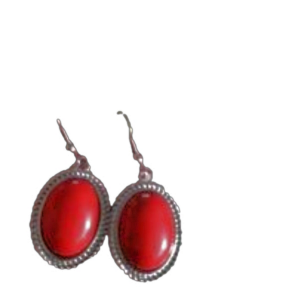π₯HOST PICK π₯9/02 Red Howlite Silvertone Jewelry - Picture 3 of 5